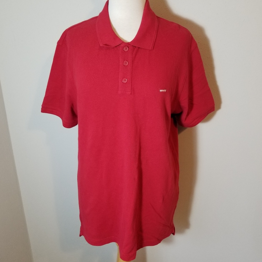 Levi's Shortsleeve Polo Shirt Size Large